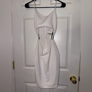 Forever 21 Strapless White Dress